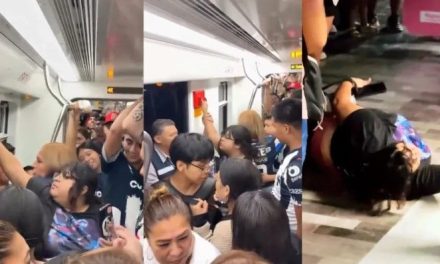 Video: Bajan a mujer por exigir vagón exclusivo para mujeres tras partido de Rayados