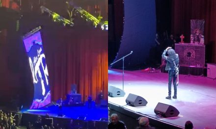 Se desploma pantalla gigante en concierto de El Tri en el Auditorio Nacional