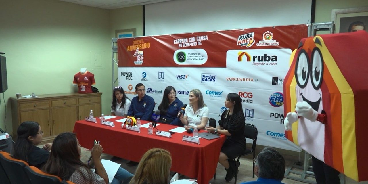 Presentan carrera Ruba con causa en Saltillo