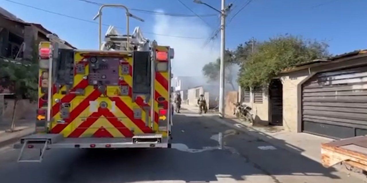 Saltillo: Provocan incendio en tejaban y huyen