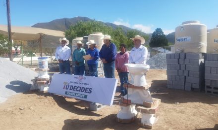Benefician a familias del ejido San Martin del 12 en Ramos Arizpe