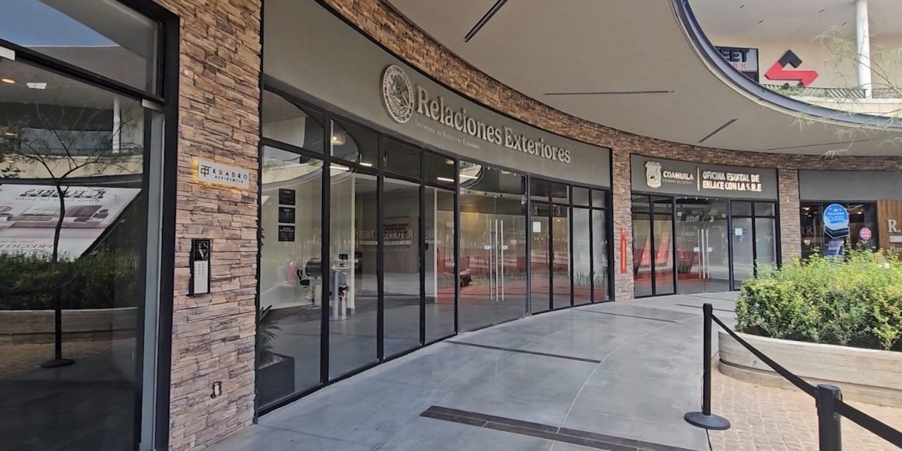 Cambian de sede oficina de pasaportes en Saltillo