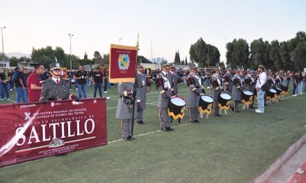 Se inicia el décimo Evento Regional de Escoltas y Bandas Guerra del Tecnológico