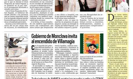Portada RCG Centro [29 de noviembre de 2025] Coahuila realiza inversión histórica en salud; Gobierno de Monclova invita al encendido de Villamagia y más…