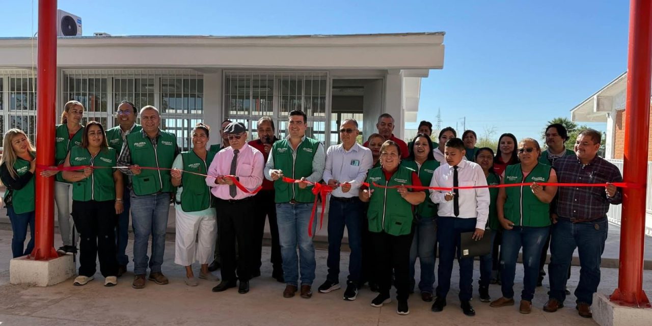 Fortalecen infraestructura educativa en Acuña