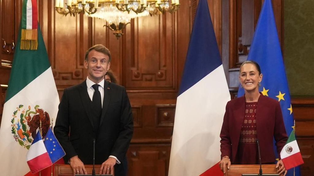 Se reúne Claudia Sheinbaum con autoridades de Francia