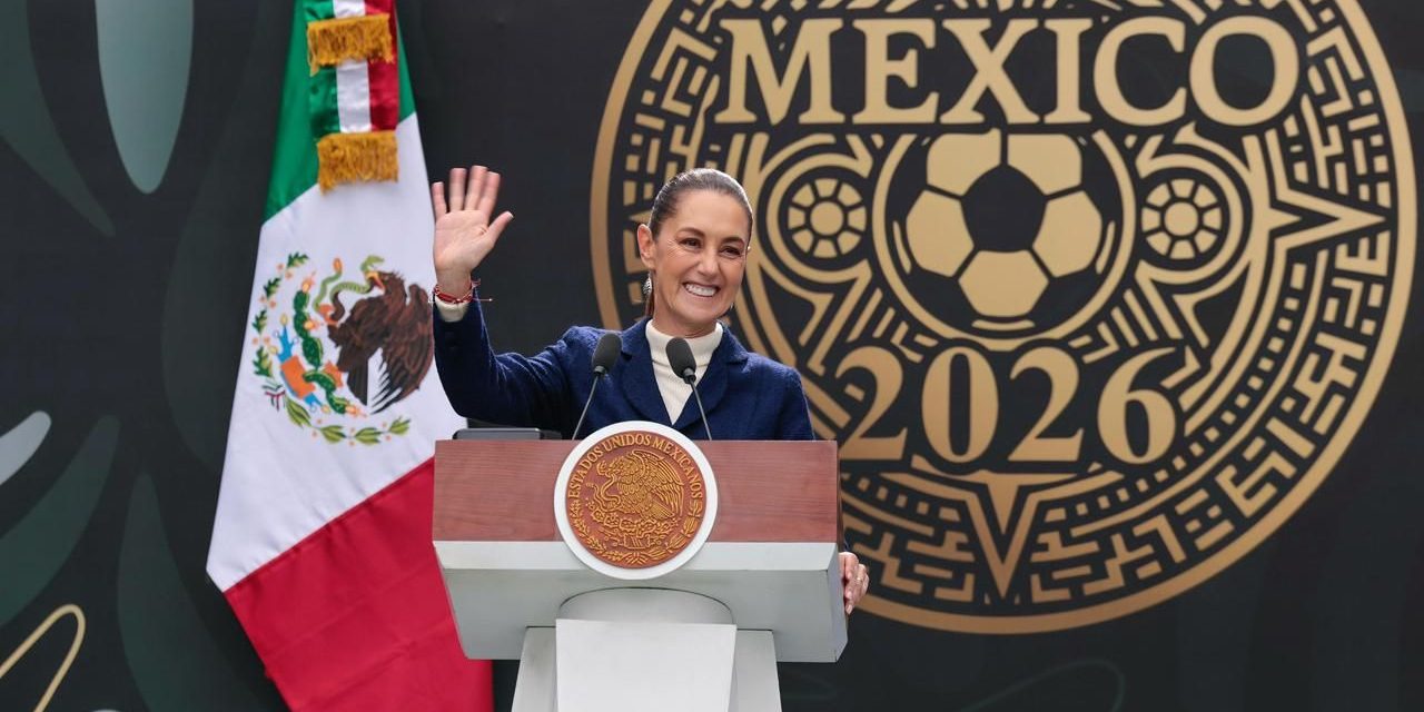 Sheinbaum presenta la Copa Mundial FIFA 2026