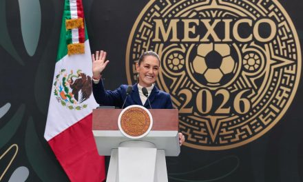 Sheinbaum presenta la Copa Mundial FIFA 2026