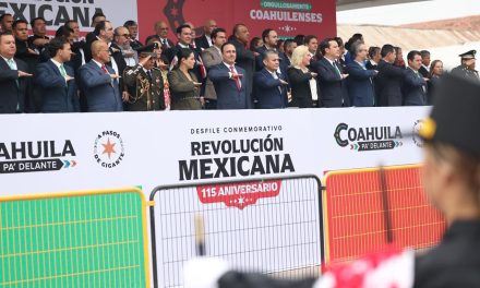Coahuila conmemora el aniversario de la Revolución 