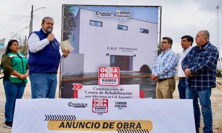 Presenta Tomás Gutiérrez obra clave para la salud y atención a adicciones