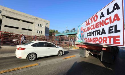 Transportistas se manifiestan por inseguridad y extorsión en el país