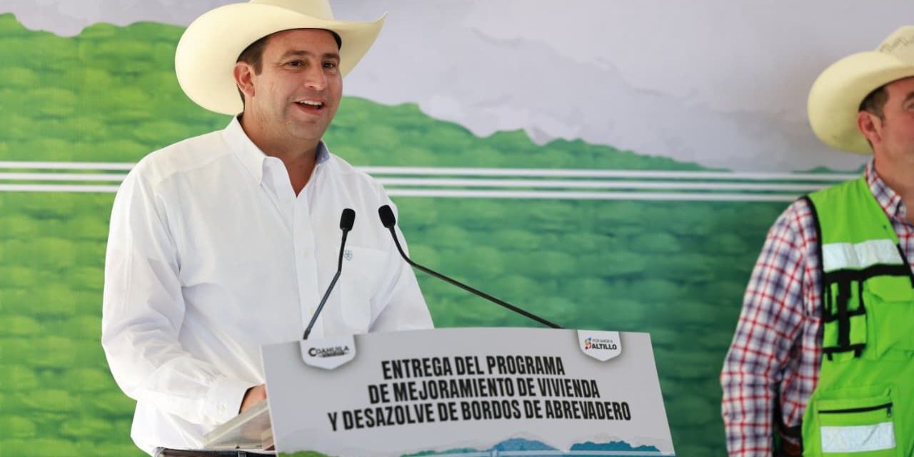 Cierra Javier Díaz 2025 con inversión de 100 mdp al campo saltillense