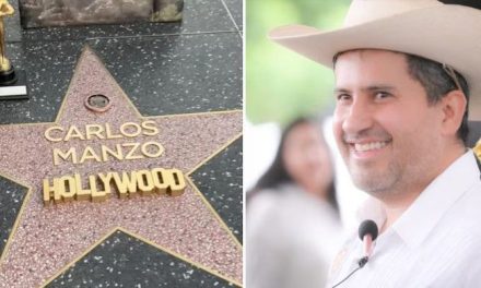 Nombre de Carlos Manzo aparece en una estrella en Hollywood