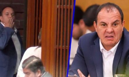 Diputada acusa a Cuauhtémoc Blanco de violencia simbólica por enviar un beso en pleno 25N