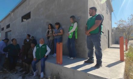 Entrega Saltillo una obra más en colonia El Salvador