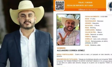 Reportan desaparición de Alejandro Correa, exalcalde de Zinapécuaro, Michoacán