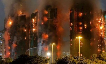 Sube a 128 la cifra de muertos en incendio en Hong Kong y siguen 200 desaparecidos