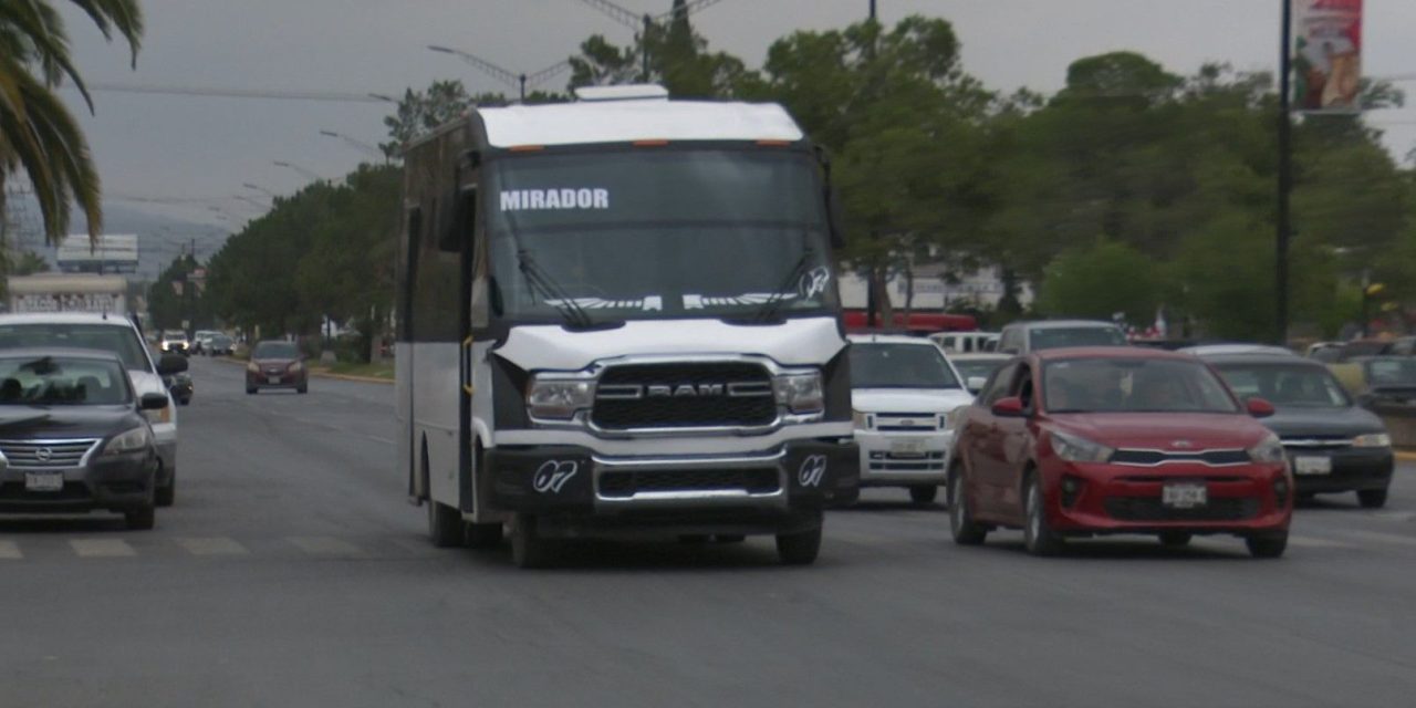 Insisten concesionarios aumentar tarifas en transporte de Ramos Arizpe