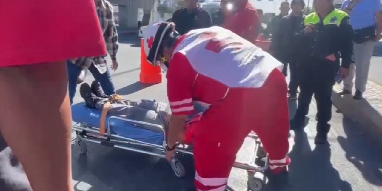 Motociclista provoca un choque en V. Carranza