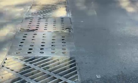Se desprende alcantarilla en V. Carranza y pone en riesgo a miles  de automovilistas en Saltillo