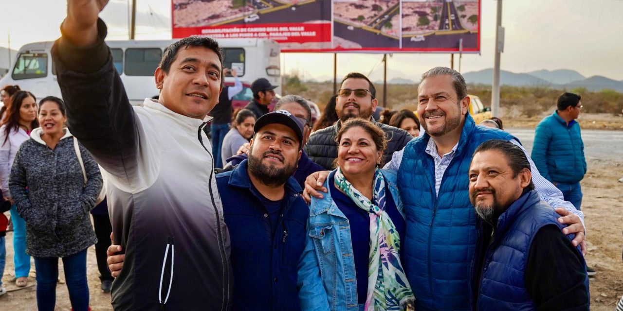 Arranca Tomás rehabilitación del Camino Real del Valle