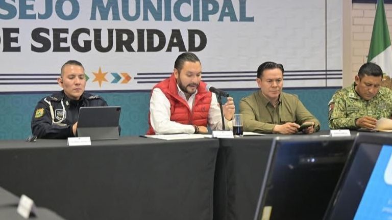 Carlos Villarreal refuerza coordinación en el Consejo de Seguridad