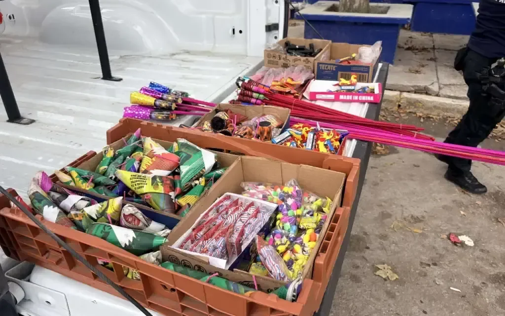 Realizan decomiso de pirotecnia en Sabinas