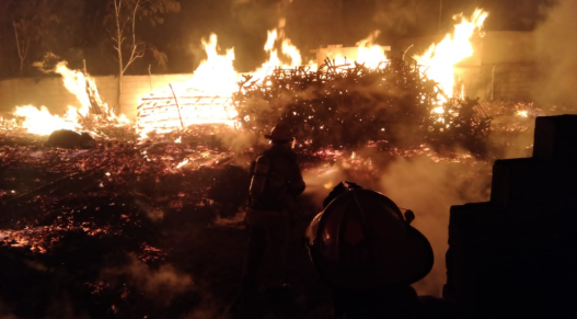 Baja considerablemente la atención a incendios causados por pirotecnia