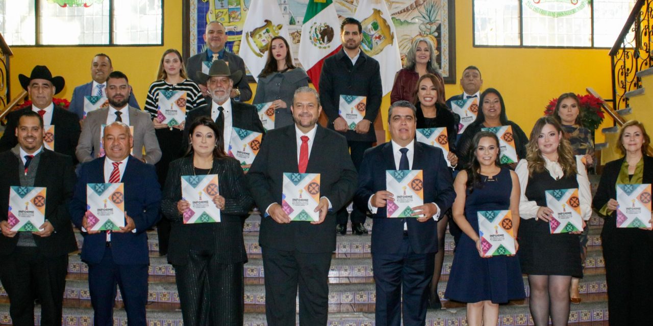 Tomás Gutiérrez rinde su Primer Informe de Resultado