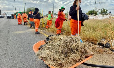 Retiran 20 toneladas de basura en jornada de limpieza en Torreón