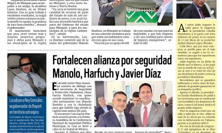 Portada RCG Media [11 de diciembre de 2025] Vienen grandes cosas para la región Carbonífera: Manolo Jiménez; fortalecen alianza por seguridad Manolo, Harfuch y Javier Díaz y más