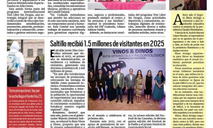 Portada RCG Media [28 de diciembre de 2025] Fortalece DIF Coahuila la atención a las adicciones; Enchúlame la Casa transforma colonias en Ramos Arizpe y más…