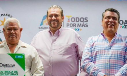 Concreta Ramos Arizpe entrega de escritura