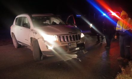 Vehículo fantasma causa accidente en la carretera Parras- General Cepeda