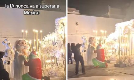 México vuelve a derrotar a la IA… Grinch y Dr. SImi se casan en calles de México