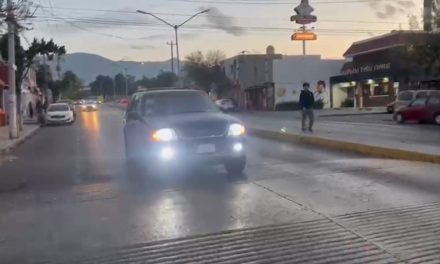 Saltillo: Con ausencia de caseta de policía de agrava más la circulación en bulevar Eulalio Gutiérrez
