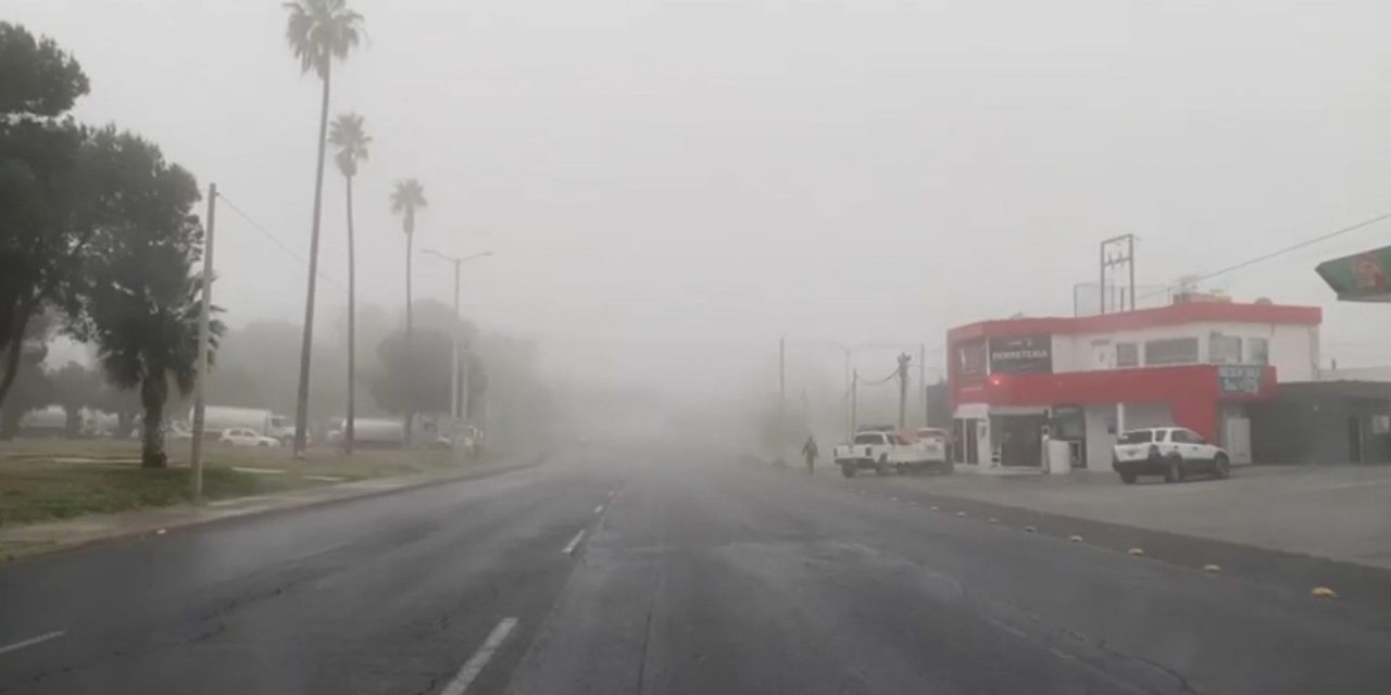 Con bajas temperaturas llega el Frente Frio 25 a la ciudad de Saltillo