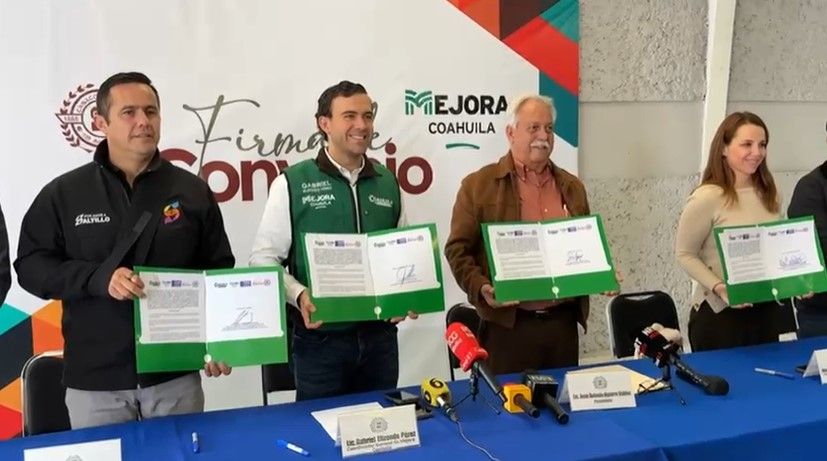 Firma convenio Programa Mejora y la Canaco