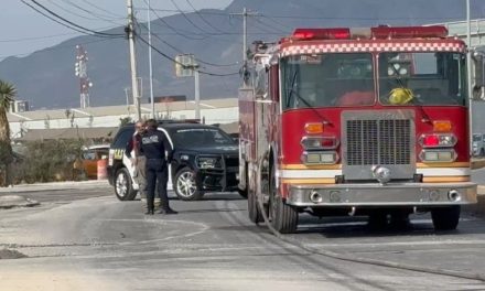Fuga de gas moviliza a cuerpos de emergencia en Saltillo