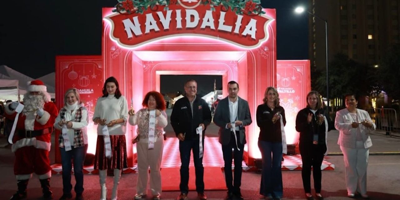 Inauguran edición 2025 de Navidalia