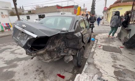 Ocurrió un accidente vial en la colonia Isabel Amalia