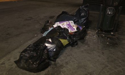 Sigue la basura en el centro de Saltillo