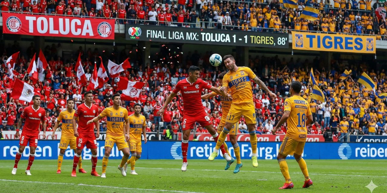 Toluca vs. Tigres: todo sobre la final de vuelta del Apertura 2025