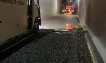 Una trampa para automovilistas en puente inferior vehicular del periférico