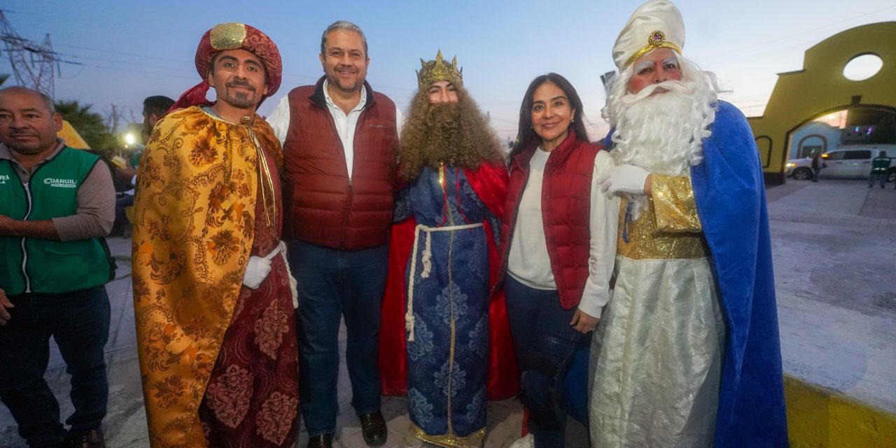 Rosca de Reyes une a familias en Ramos Arizpe
