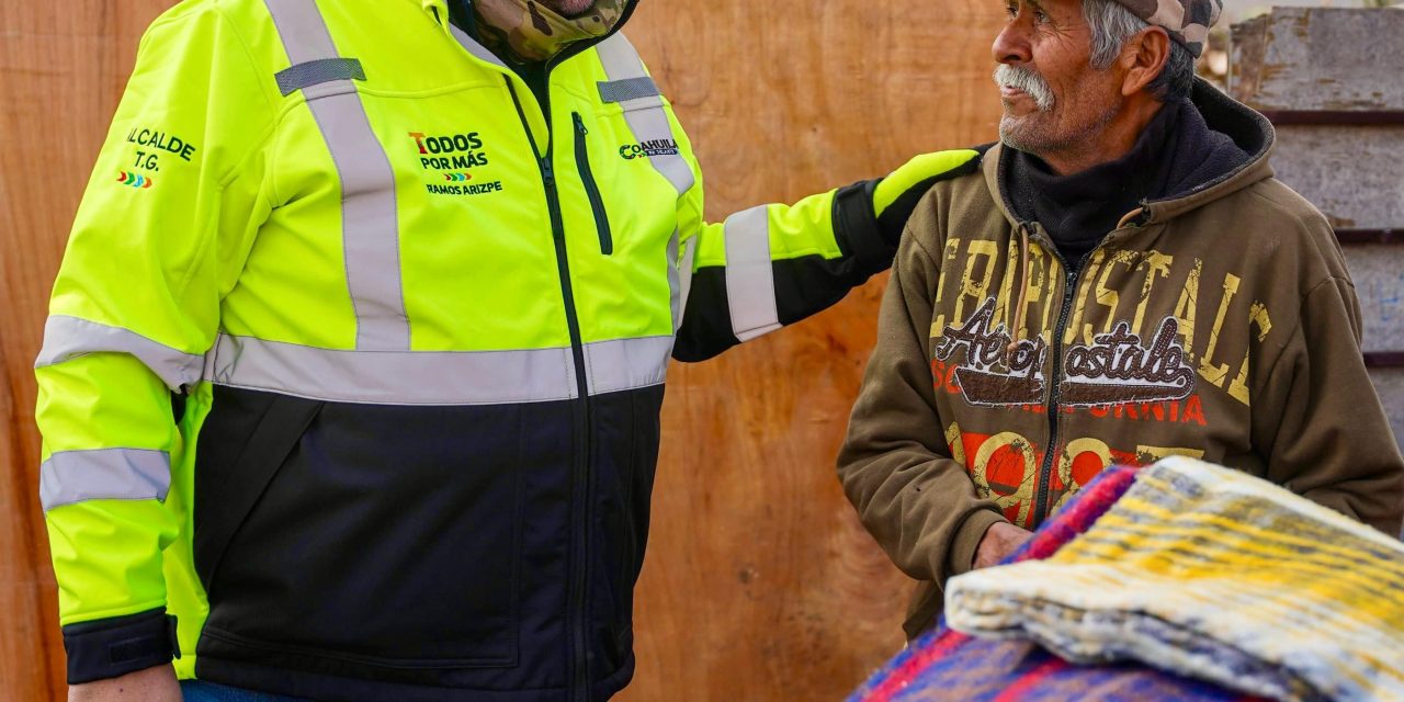 Encabeza Tomás Gutiérrez acciones de apoyo invernal
