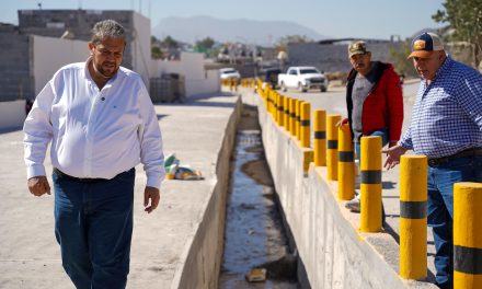 Concluye obra vial en colonia Mirador de Ramos Arizpe