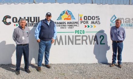 Refuerza Tomás Gutiérrez infraestructura hidráulica en Ramos Arizpe