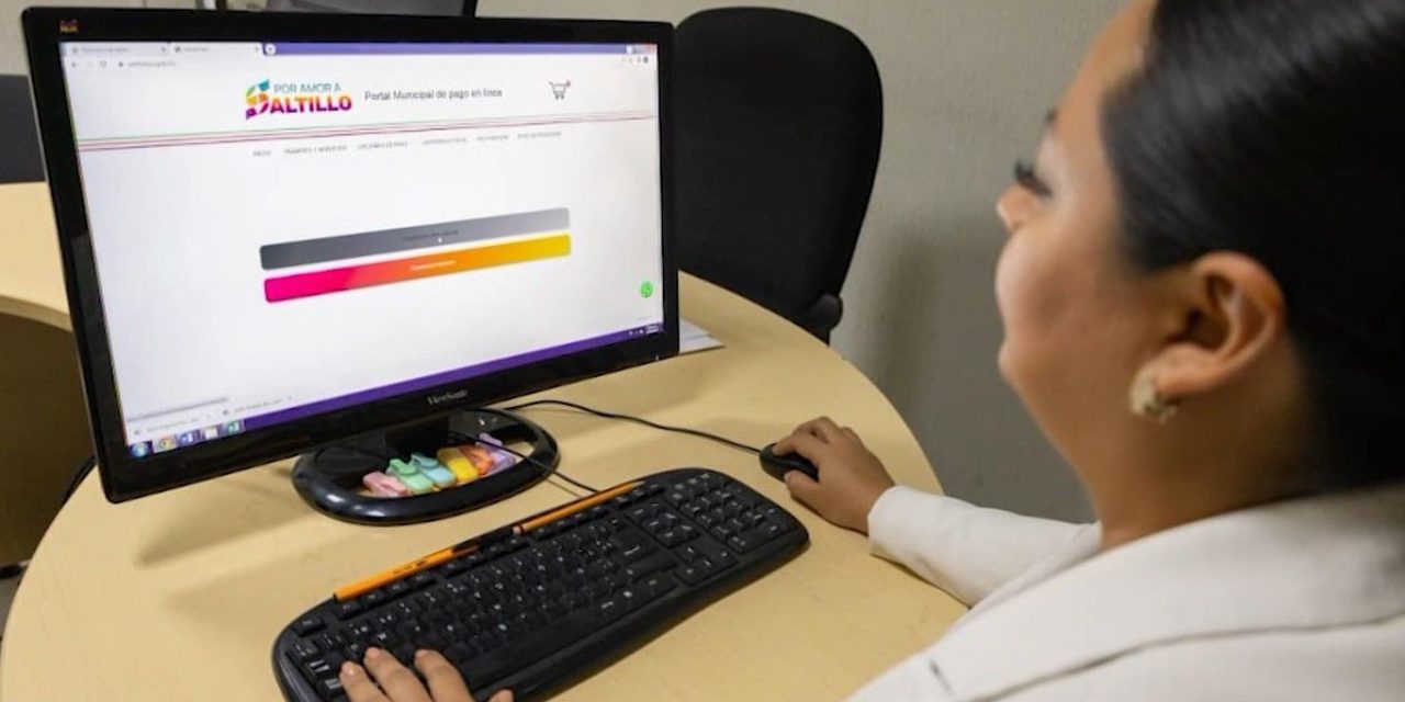 Saltillo:  Aproveche las formas de pago del impuesto predial en línea