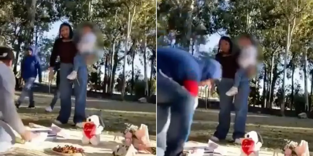 Video: Mujeres de van de picnic y terminan asaltadas en Puebla